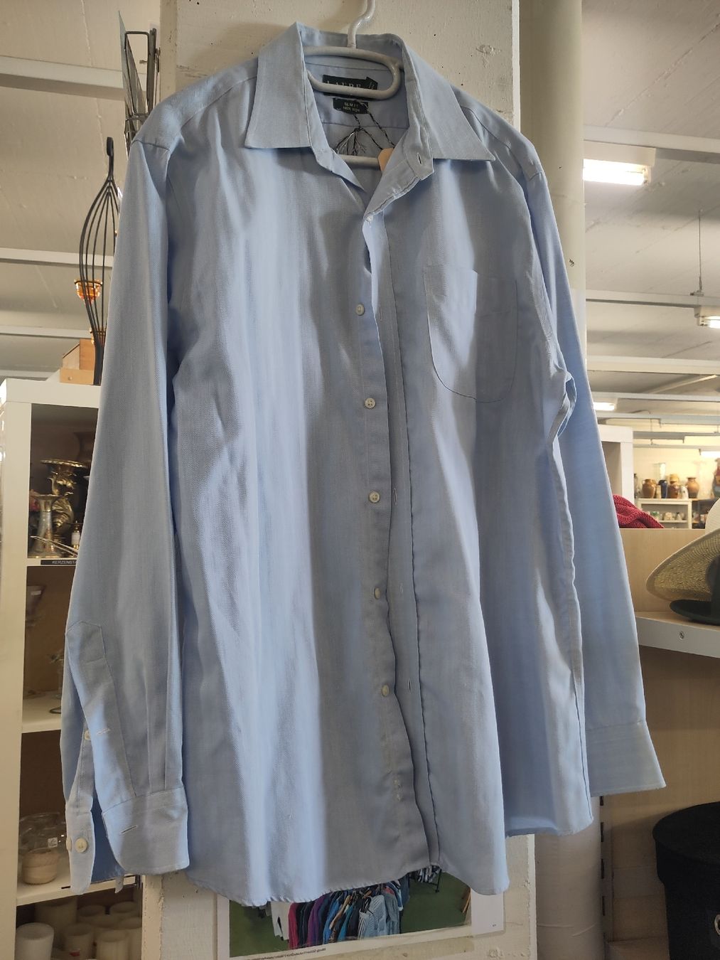Ralph Lauren Chemises: Lauren Ralph Lauren Hemd hellblau  – D'occasion à Pratteln par Cartonsducoeur_bl