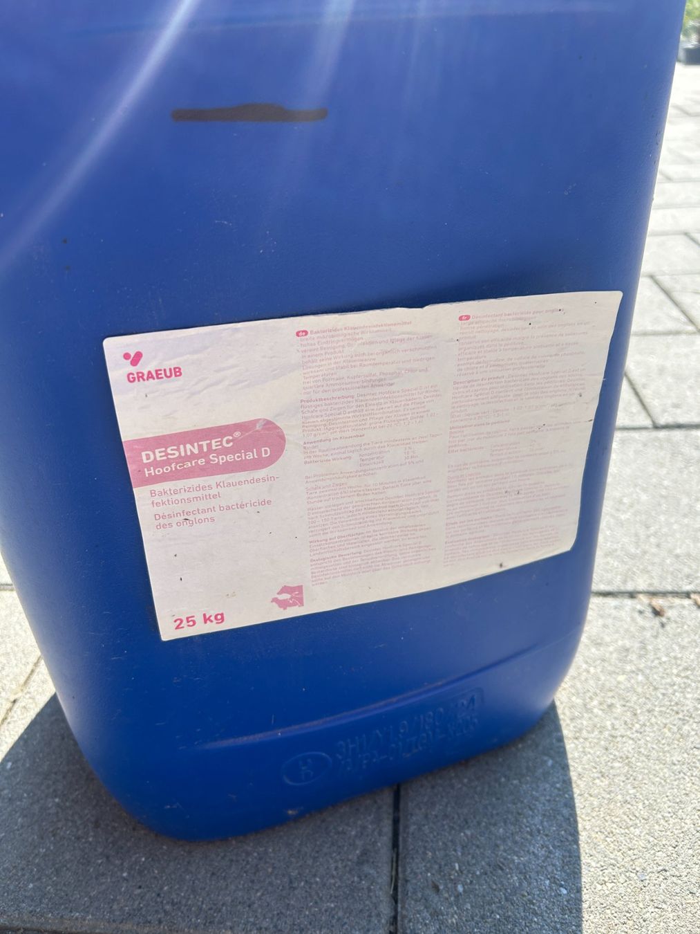 Pulizia & Igiene: Klauendesinfektionsmittel – Usato da Fischbach LU venduto da Storenbauer 1