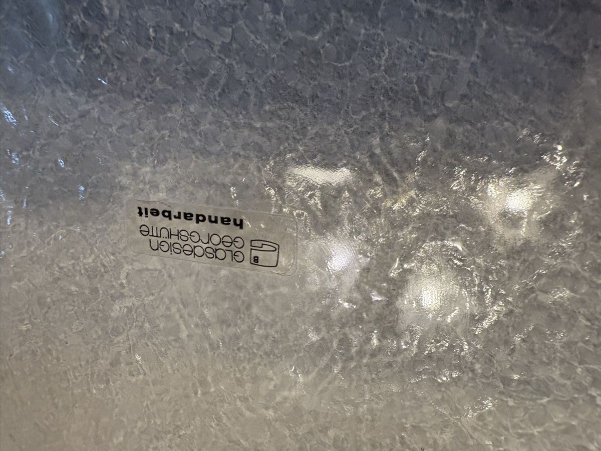 Piatti di portata: GLASDESIGN georgshütte PLATTE – Usato da Herzogenbuchsee venduto da warrior77 3