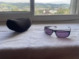 Porsche Design Sonnenbrille Herren Schwarz violette Glässer