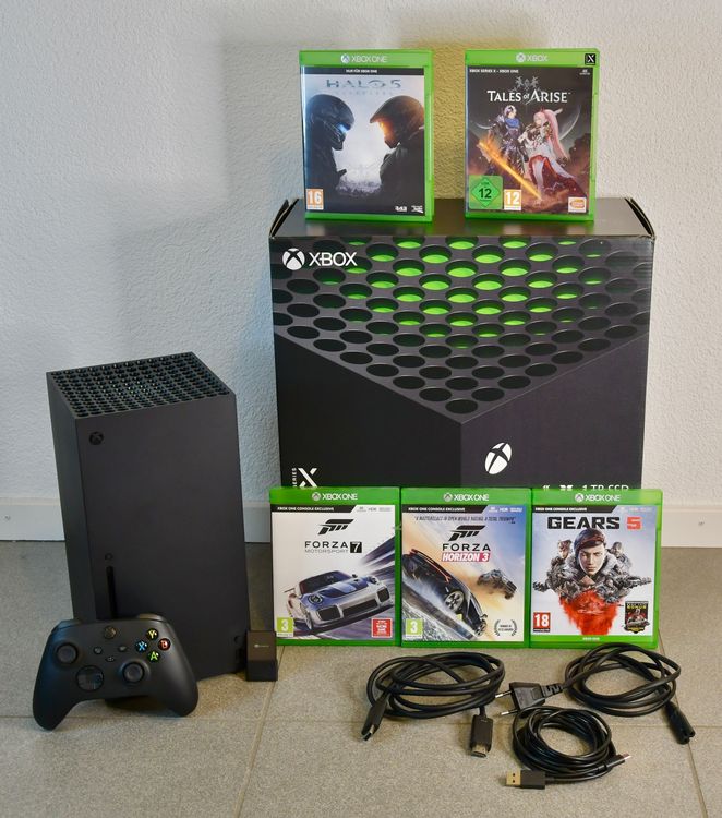 XBox Series X 1 TB 1 TB Speichererweiterung 5 Games Kaufen auf