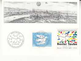 Sonderstempel S. 1562 auf SBK 880  Basler Taube
