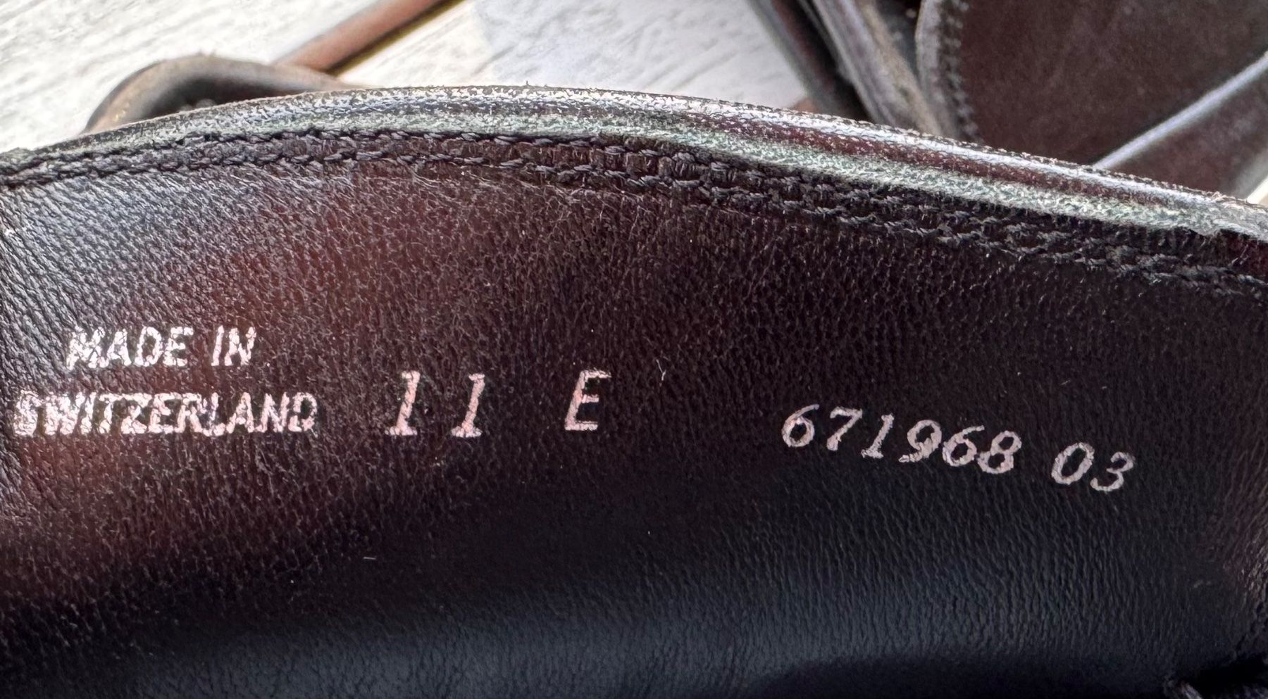 Bally Chaussures hommes: Bally Lederschuhe, Grösse 45 – D'occasion à St. Gallen par Deane 1