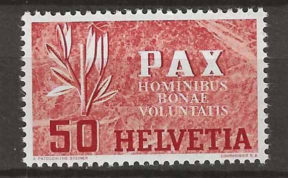 Tutti i francobolli: CH267 - Pax 50ct ** – Usato da Trélex venduto da Phil_Albert