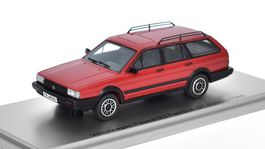 VW Passat GT Syncro Variant B2 1984-1988 rot / schwarz 1:43