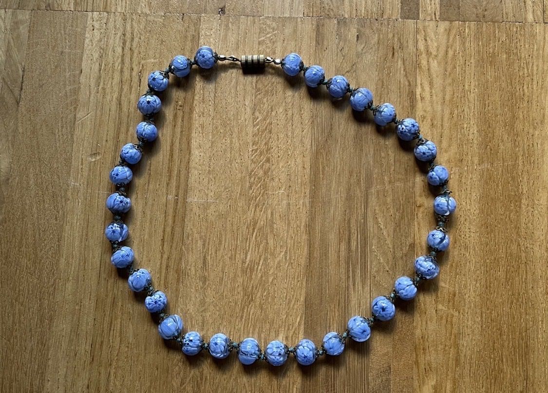Murano Colliers: Muranoglas Muranoperlenkette Perlenkette  – D'occasion à Zürich par kat_2s7f
