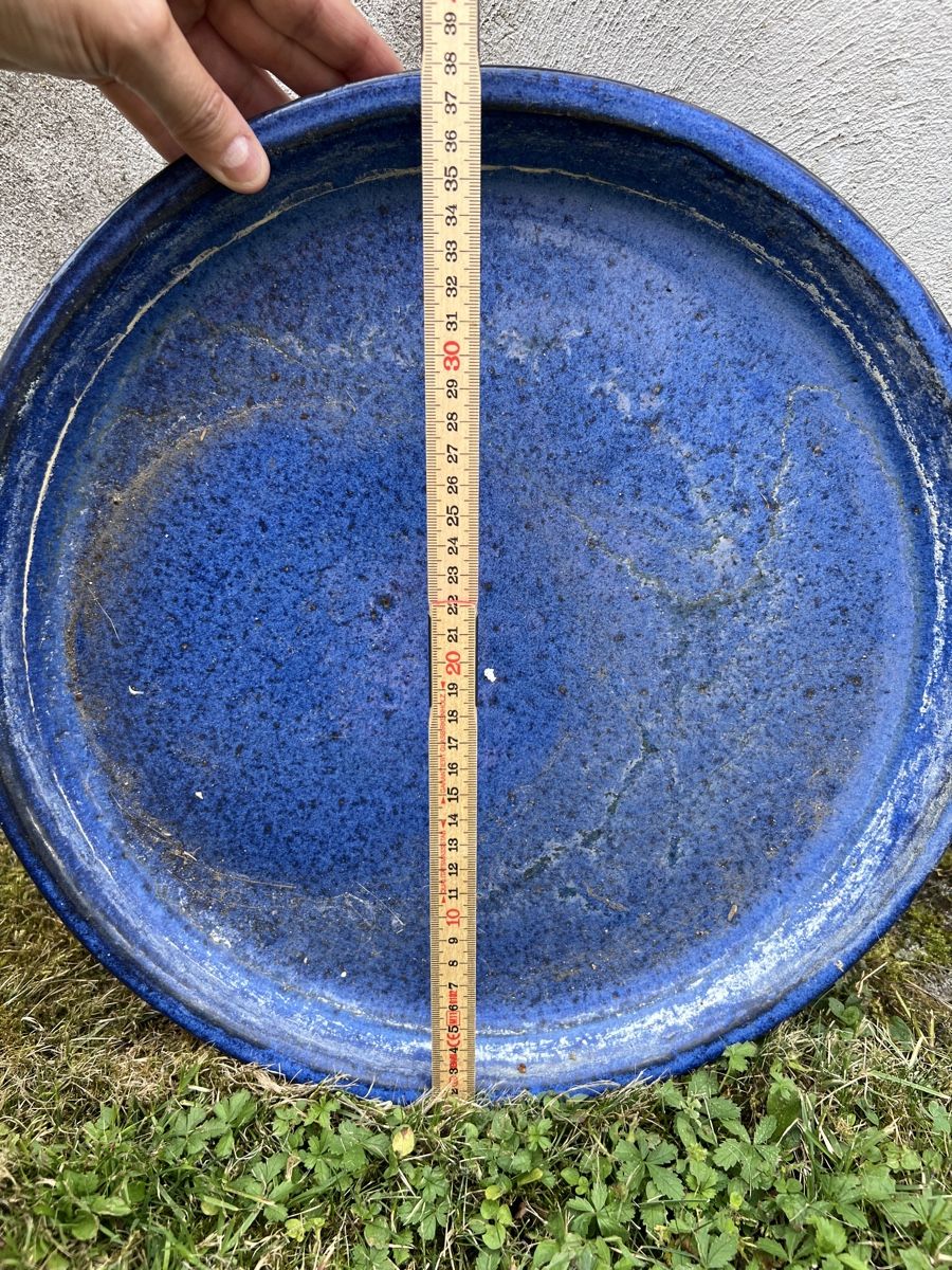 Blumentöpfe: Übertopf blau 3x frostsicher – Gebraucht aus Langnau am Albis von dodi83 3