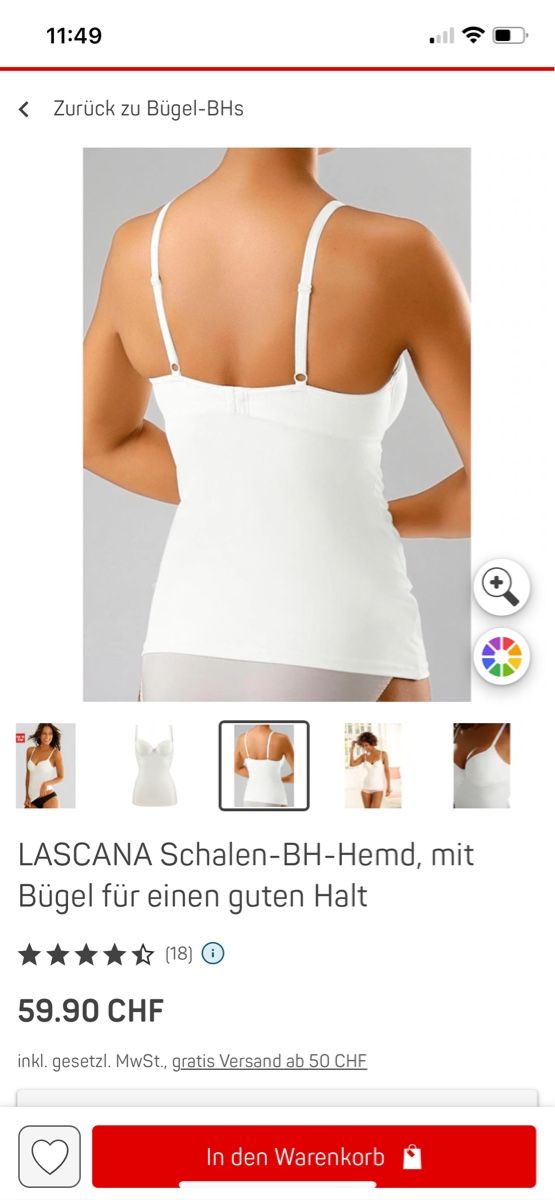 Top: Top mit integrierten Schalen BH 80 C – Usato da Rüti ZH venduto da kar_xx9l 4