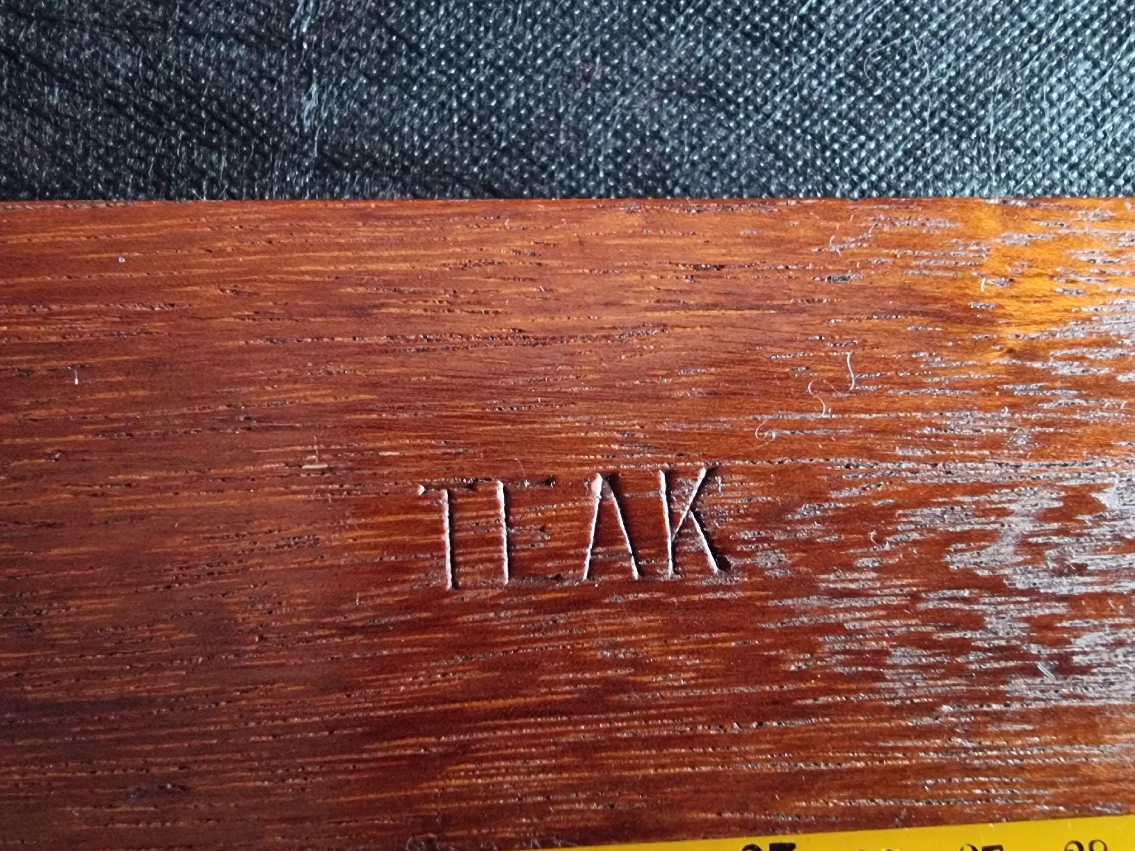 Misurare: Teak Holz Wasserwage Vintage – Difettoso da Helgisried venduto da zuegli.24 3