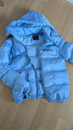 Doudoune Hoodrich Bleu Ciel, taille S - bon état!