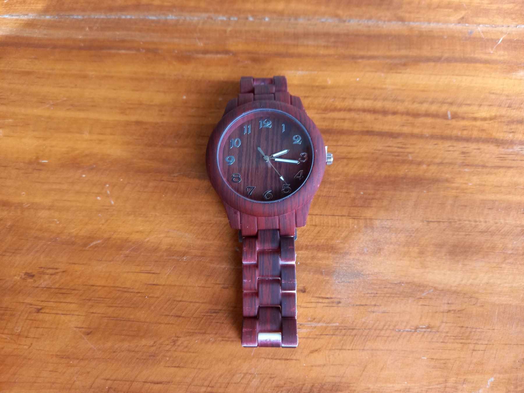 Orologi: Bamboo Holzuhr einzigartiges Design – Nuovo e nell'imballaggio originale da Lausanne venduto da WATCH-WORLD