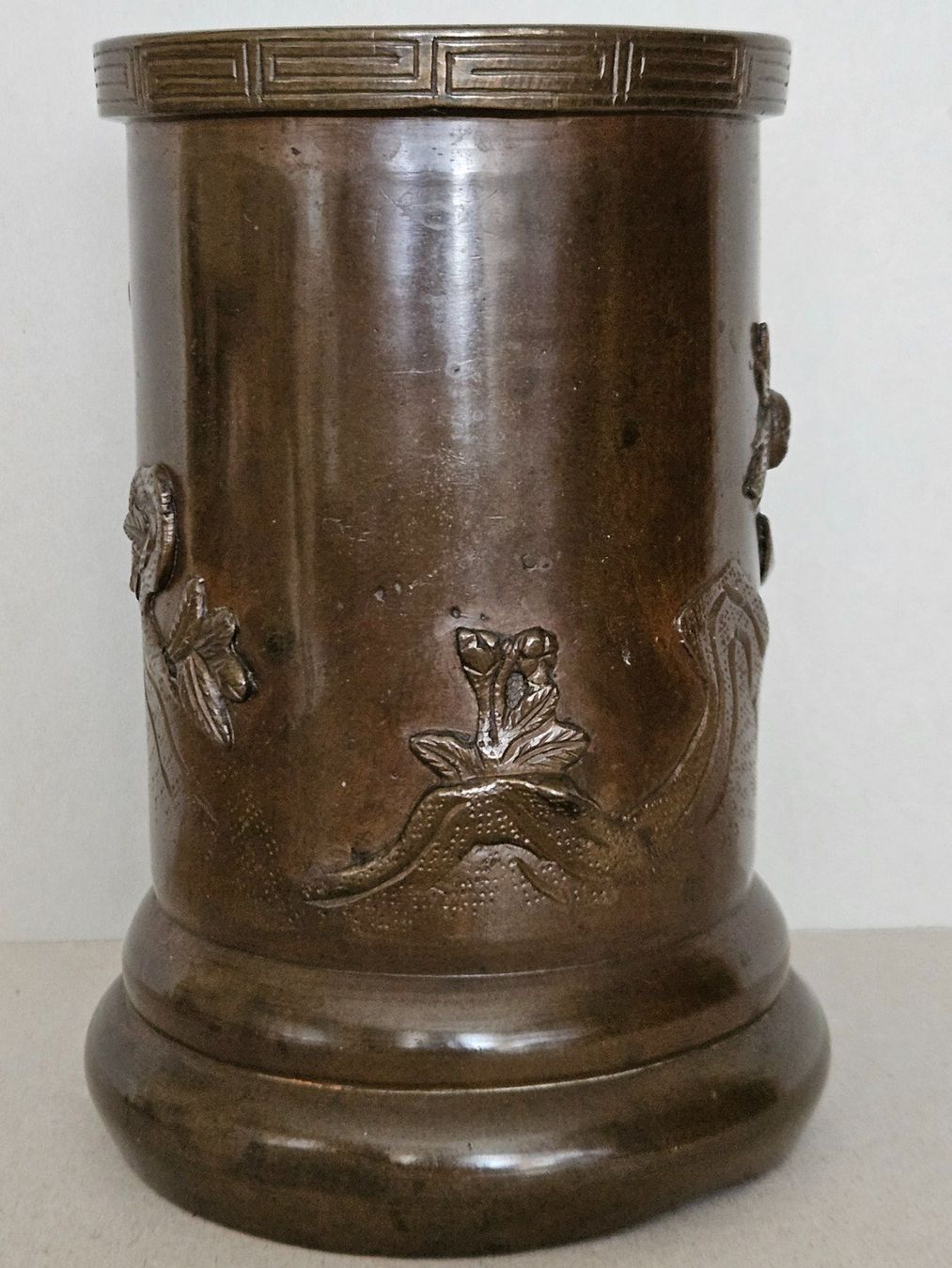 Sculture & Statue: Japanische Bronzevase, 19. Jh. – Usato da Lugano venduto da Numisartes 2