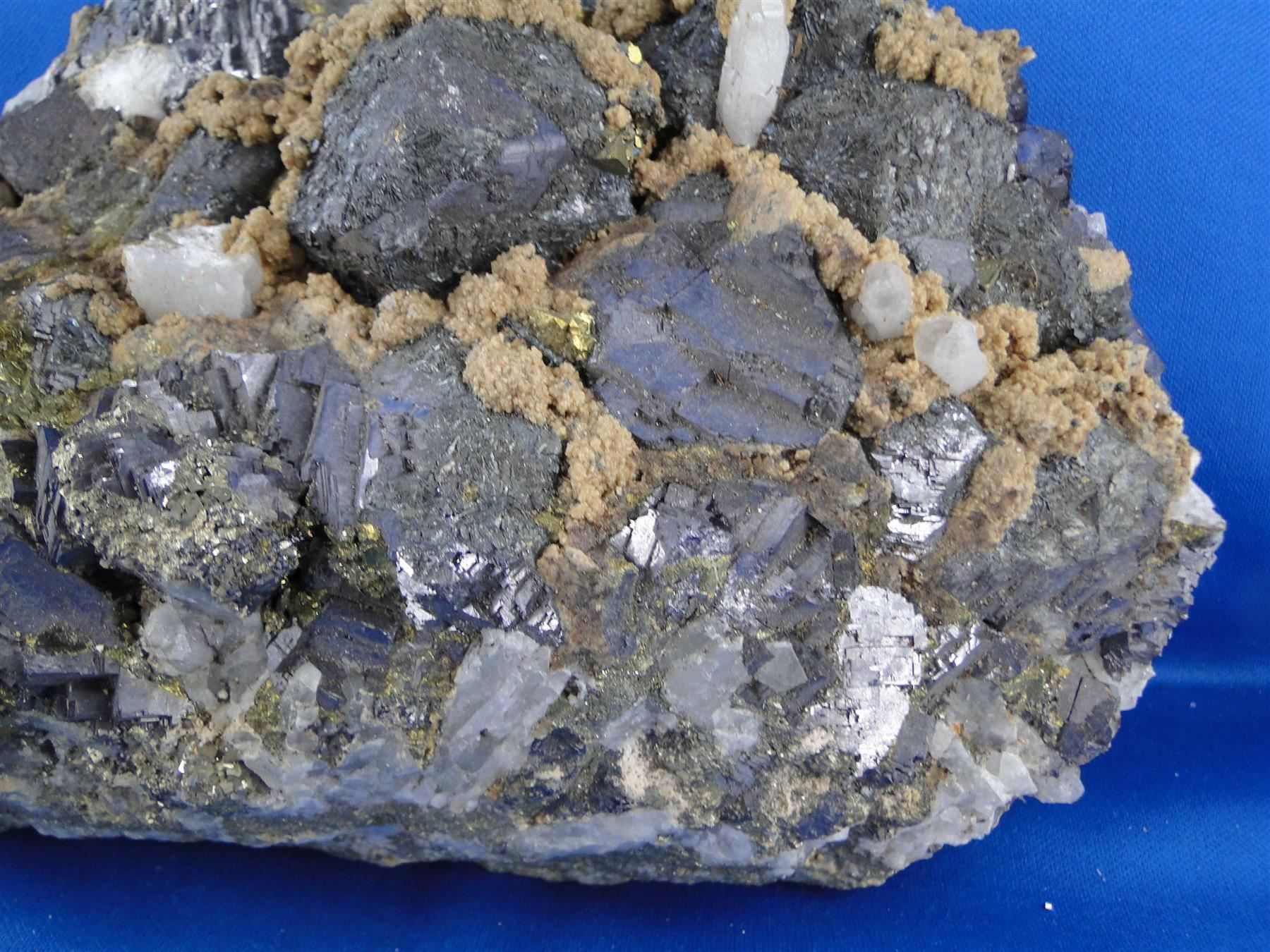 Minerali & Pietre curative: Semseyit auf Galena mit Quartz – Usato da Schinznach Bad venduto da Demerald 8