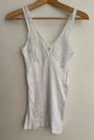 Vintage Unterhemd mit Spitze – FABRIKNEU!