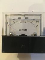 Drehspulinstrument 0-500V DC