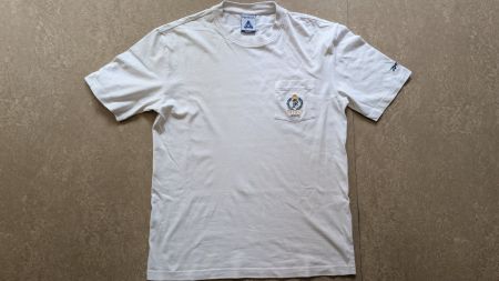 Palace x Reebok NPC T-Shirt, Weiss, Gr. M – Wie neu!