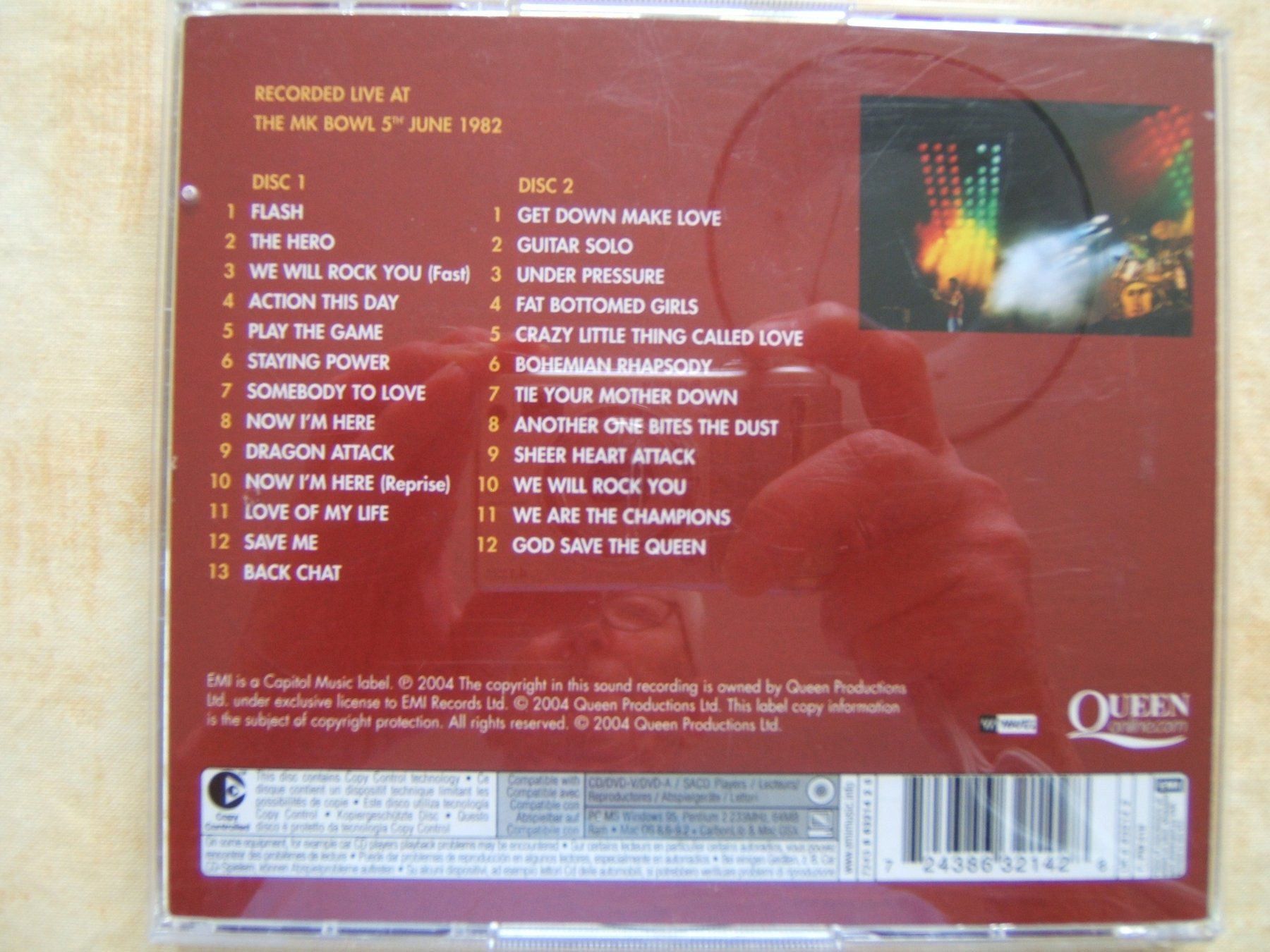 CDs: Queen CD Juni 1982 – Gebraucht aus Allschwil von momo4444 1
