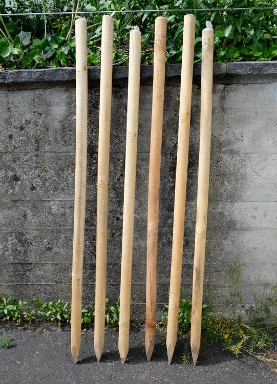 Holzpfähle Baumpfähle 5Stk. 1.25m Baumpflanzung Garten Zaun | Acheter