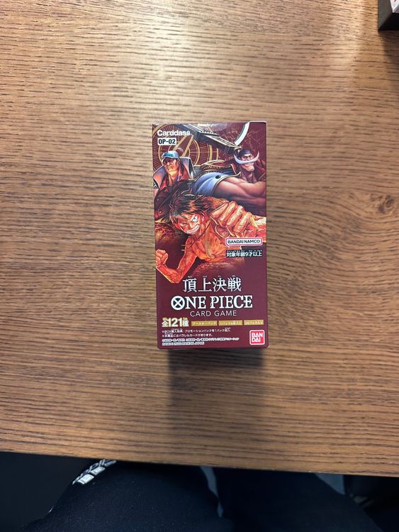 One Piece TCG Display OP02 Japanisch Kaufen auf Ricardo