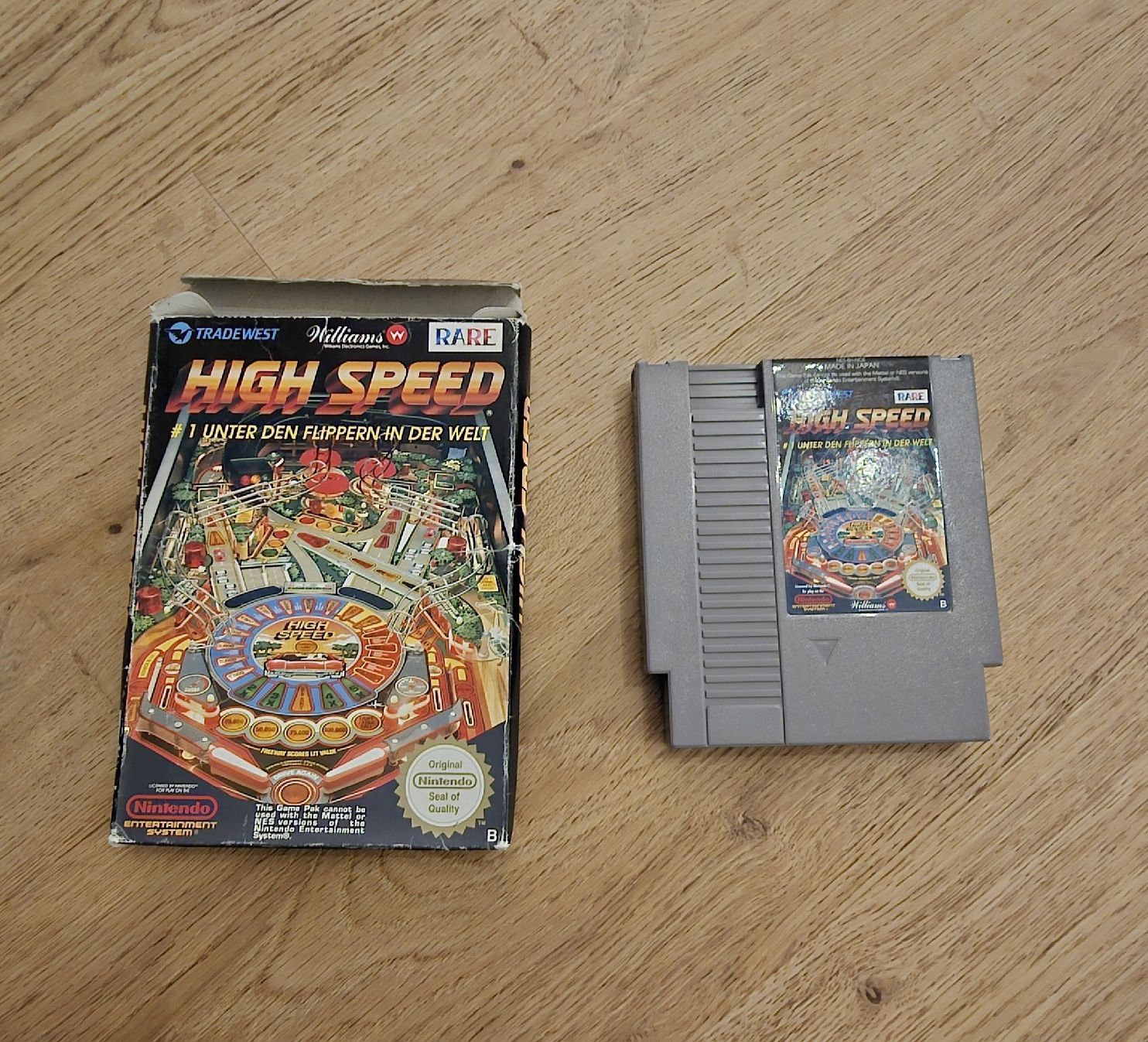 Nintendo Giochi: High Speed Flippern Pinball Nes – Usato da recherswil venduto da R_M_R