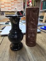 2 schöne Vasen aus Marmor (D1)