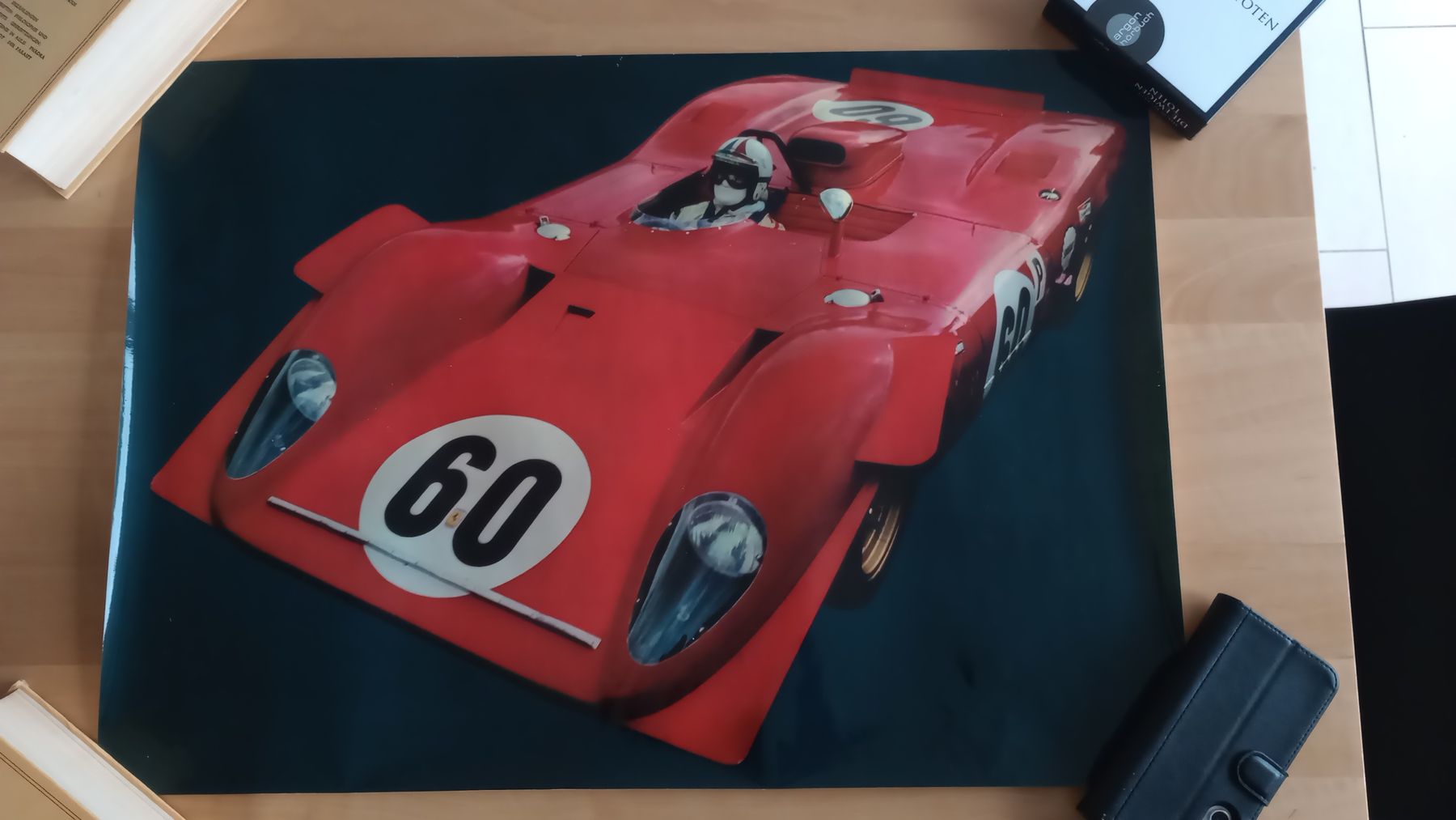 Foto & Immagini: Poster Ferrari 1968 – Usato da Lonay venduto da DanBadoux