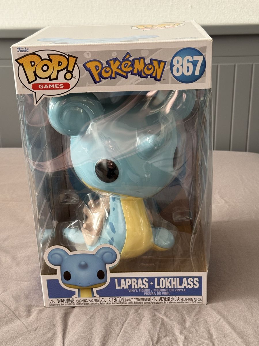 Statuette: Funko Pop Lapras #867 – Neuf – Nuovo e nell'imballaggio originale da Pully venduto da karinos1526