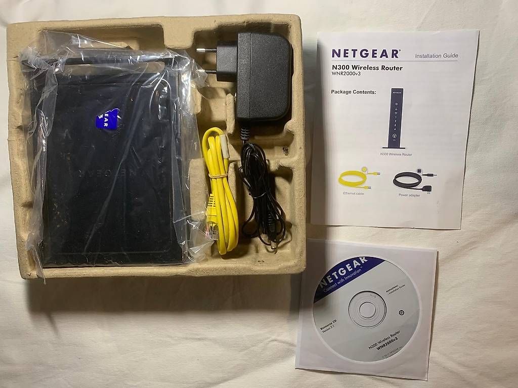 Netgear Modems & Router: NETGEAR WNR2000 N300 WLAN-Router – Gebraucht aus Liestal von OMAROSHOP 2