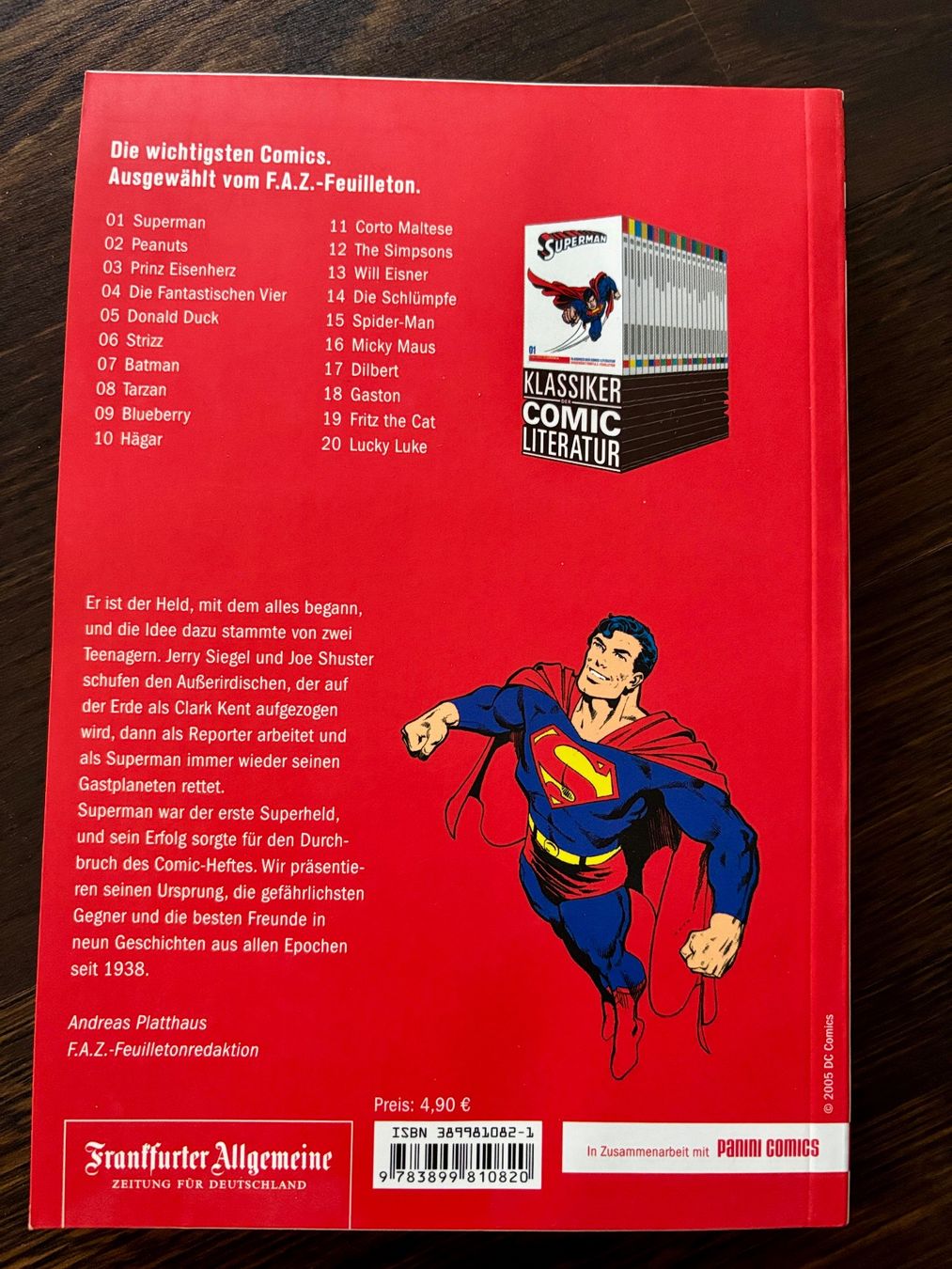 Fumetti: Kompl. Sammlung: FAZ - Klassiker der Comic-Literatur – Nuovo (secondo la descrizione) da Frauenkappelen venduto da Doc_Snyder 4
