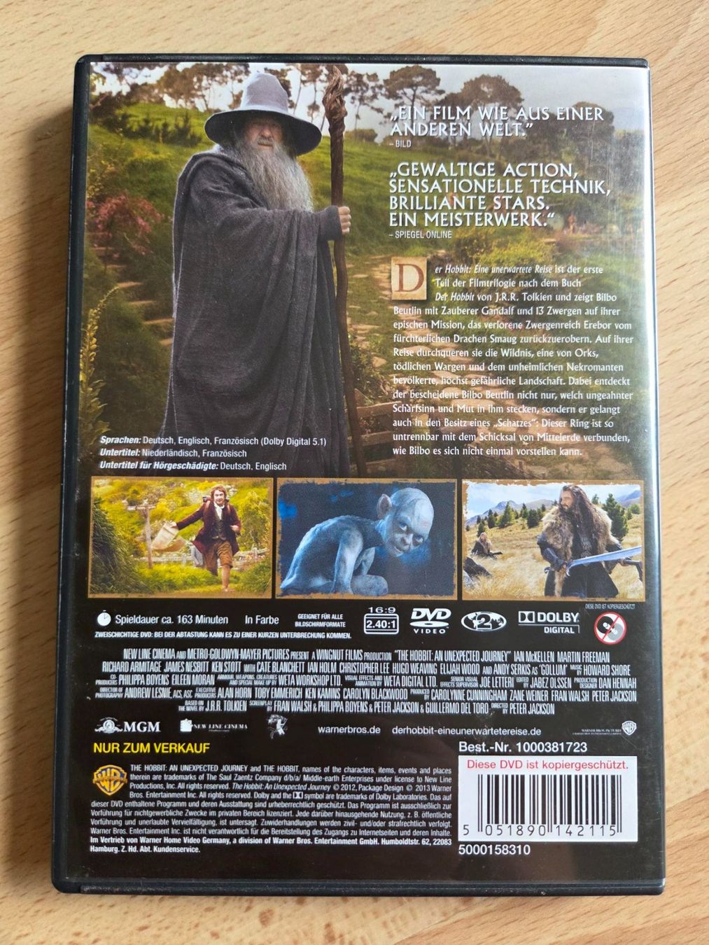Tutti i DVDs: Hobbit - Eine unerwartete Reise – Usato da Herznach venduto da koro02 1