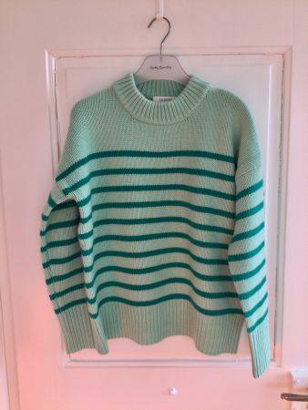La Ligne New York, Pullover Wolle/ Kaschmir, gestreift, Neu