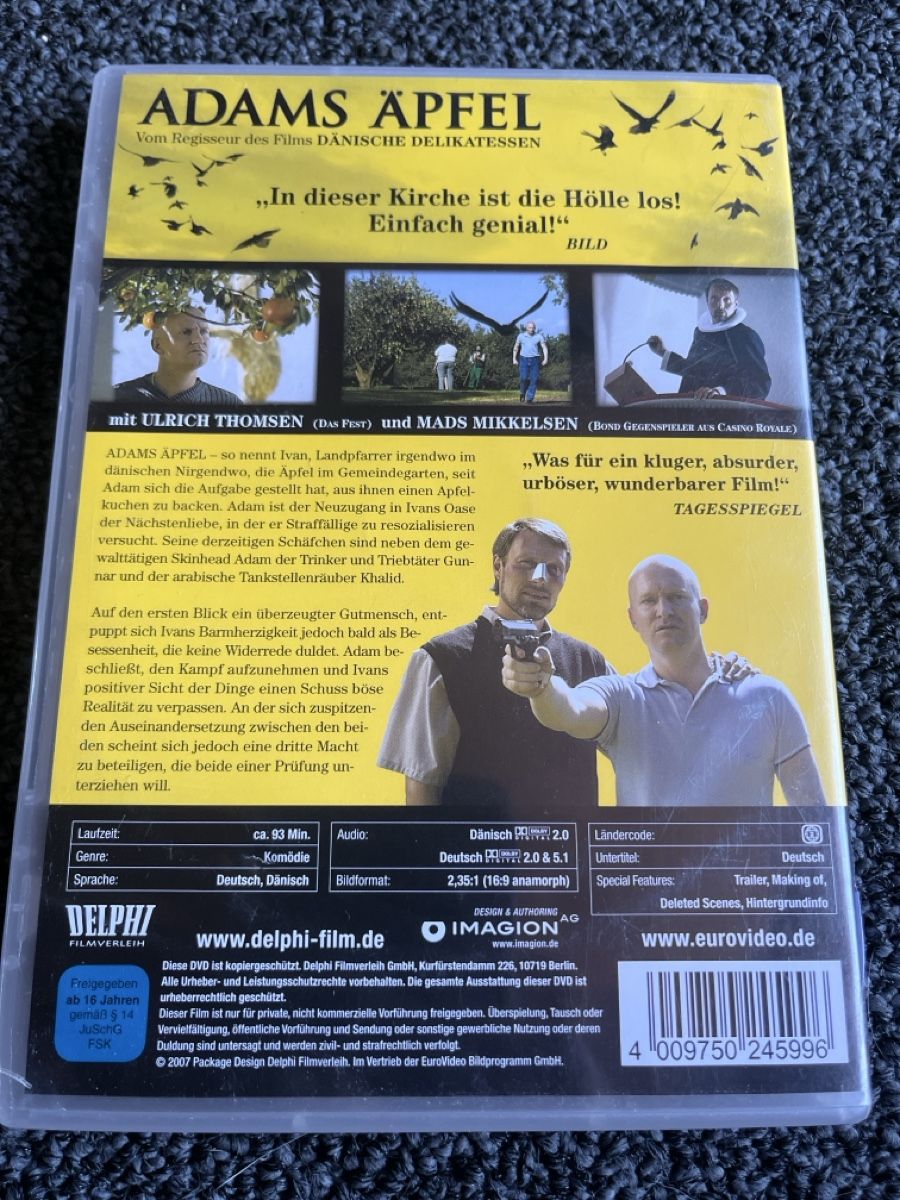 Tutti i DVDs: Adams Äpfel DVD (21739) – Usato da Ruswil venduto da jan_bxl5 1