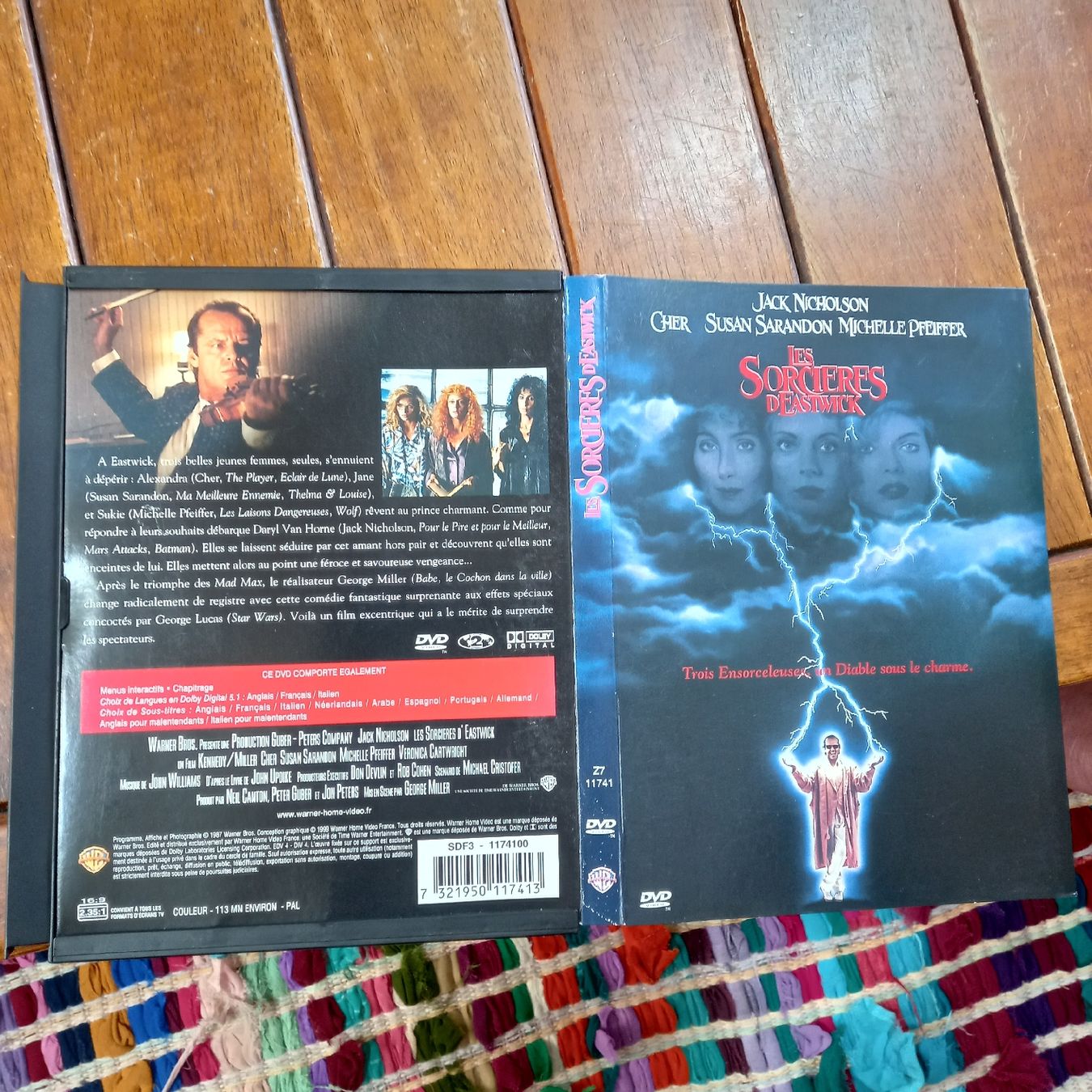 Tutti i DVDs: les sorcières d'eastwick – Usato da St-Cergue venduto da VeganWarrior