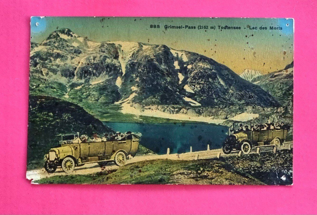 Cartes postales: Grimsel Pass - Postauto – D'occasion à Rothrist par RROENK