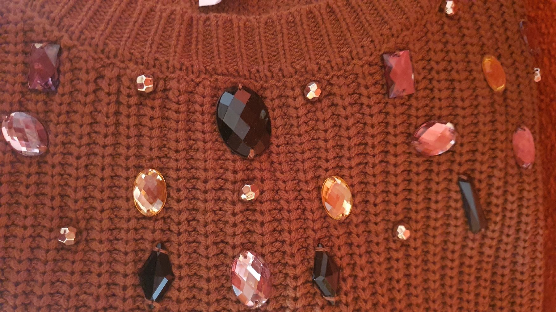 Pullover & Sweatshirts: Pullover mit Strass, 56/58, Angel of Syle – Neu (gemäss Beschreibung) aus Rieden SG von Erda3 1