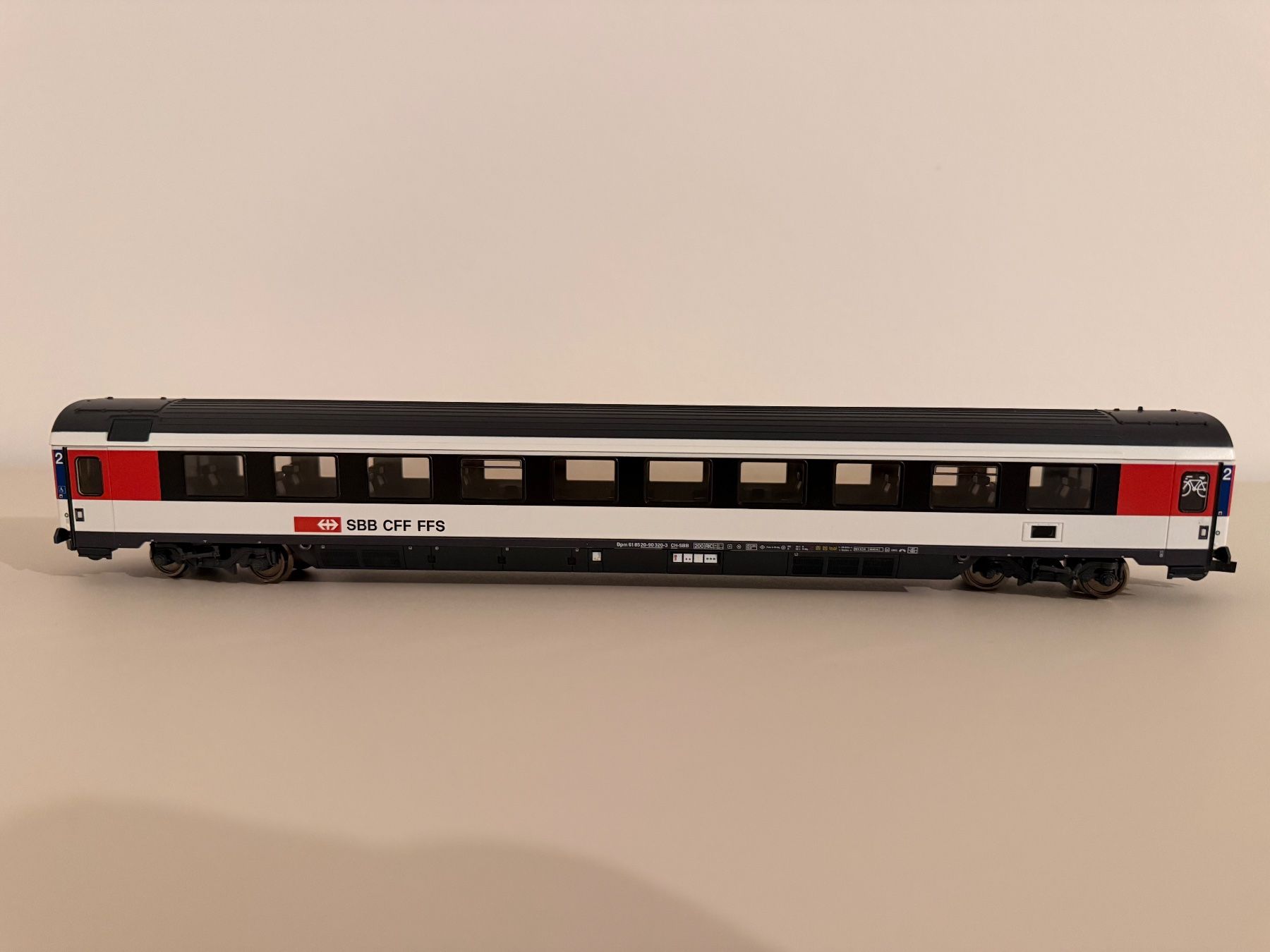 Roco Modellini di ferrovie: Roco 64400 Bpm 61 EC 2. Klasse SBB CFF FFS - OVP – Usato da Carouge GE venduto da SirolCH 1