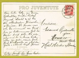 Pro Juventute Karte 1927 Nr. 137 mit PJ-Marke 20 C. 1927