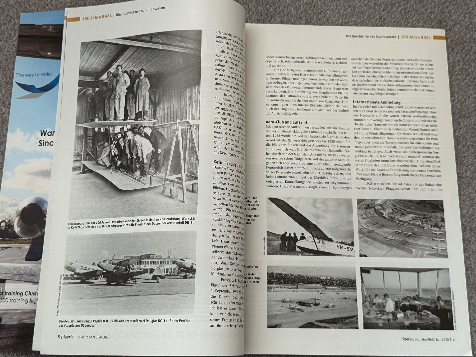 Zeitschriften & Magazine: Broschüre: 100 Jahre BAZL – Gebraucht aus Brütten von Hst1 3