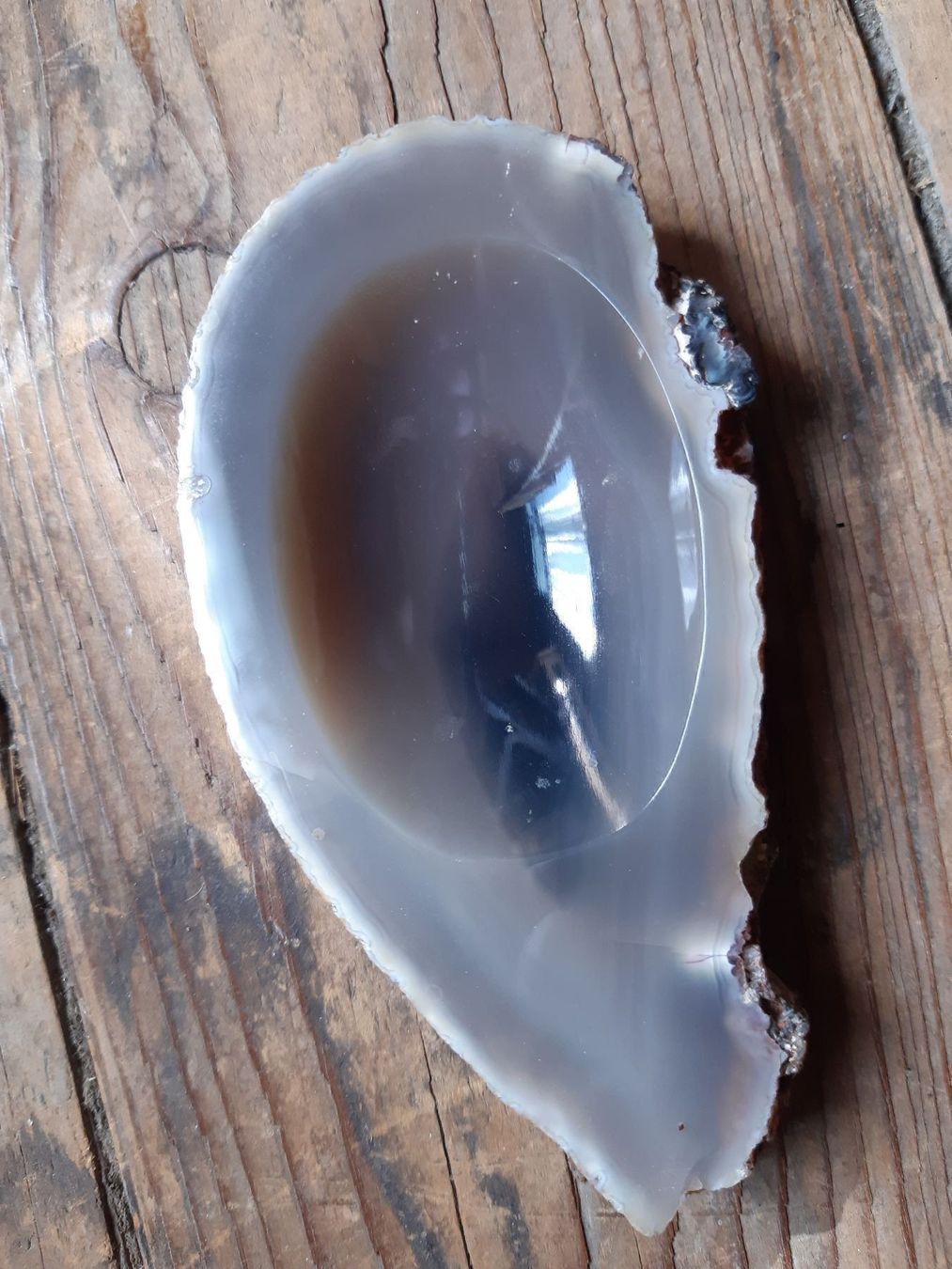 Mineralien & Heilsteine: Achatschale – Neu (gemäss Beschreibung) aus Flawil von Uncristalized