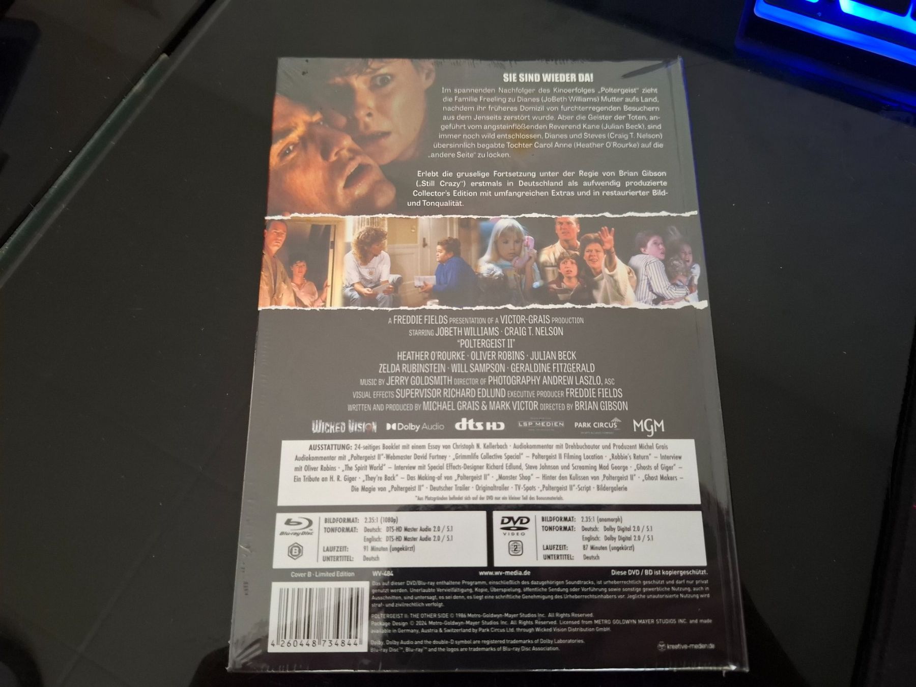 Tutti i DVDs: Poltergeist 2 (Mediabook - Limitierte Auflage) – Nuovo e nell'imballaggio originale da Frauenfeld venduto da Frankenstein01 1