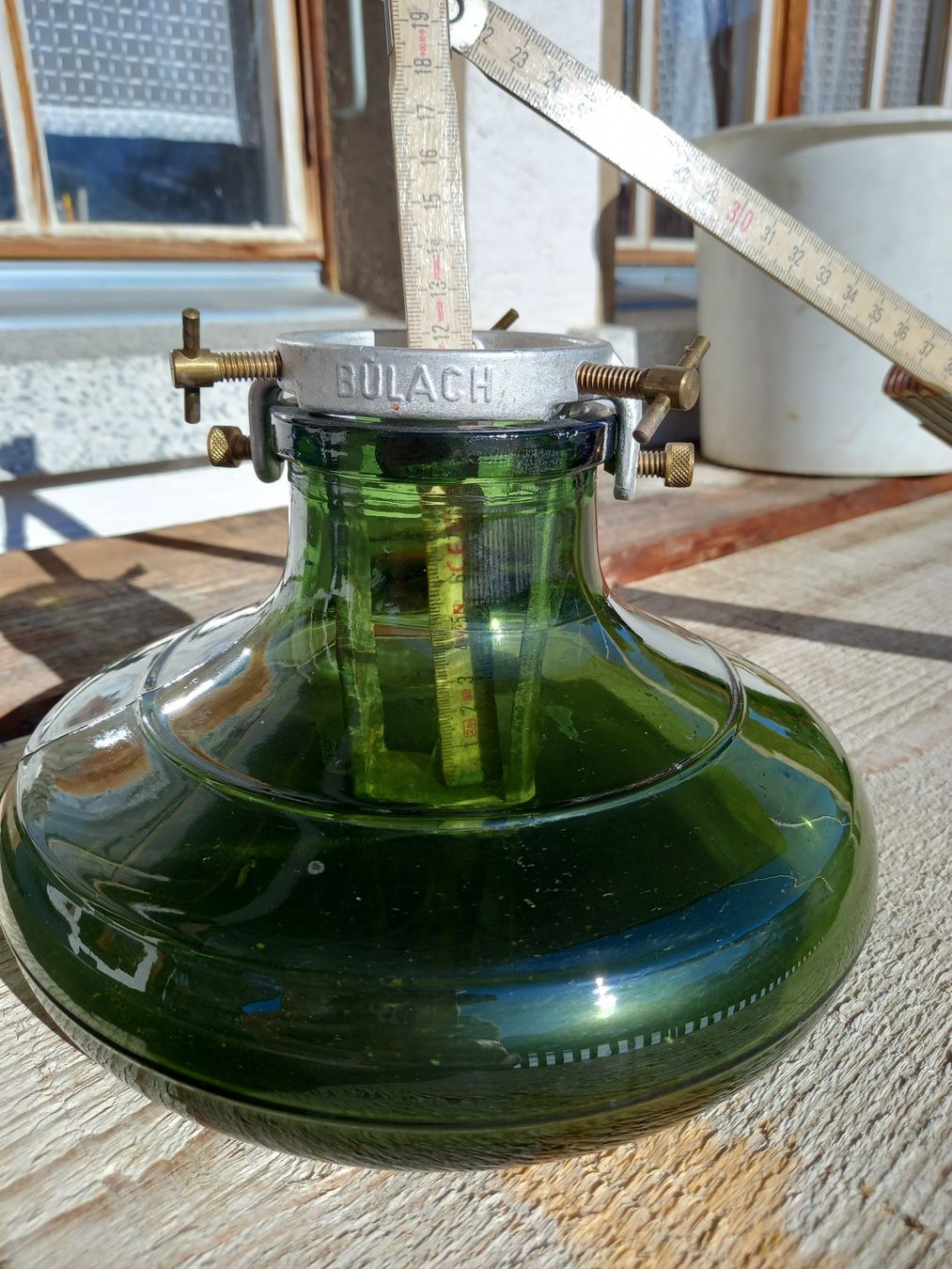 Basi per albero di Natale: Seltener Glas-Sockel – Usato da Achseten venduto da Wenggi 7