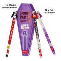 25 x Legami Halloween.12x Rot, 12x Purple, 1x Magic edition