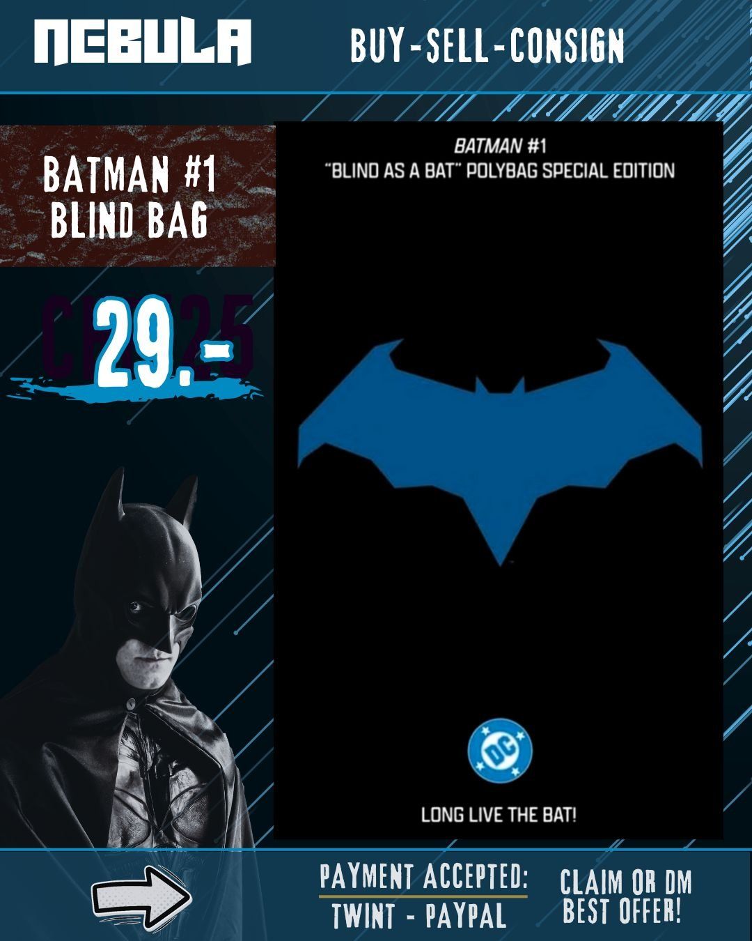 DC Batman #1 – Blind Bag Edition (2025) 🦇 Foil-Variants! (Neu und
