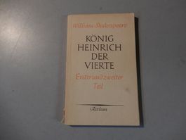 Shakespeare: König Heinrich IV, Reclam, Zustand gut!