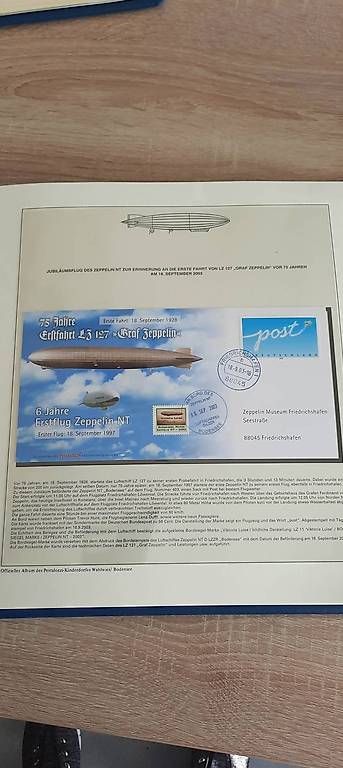 Tous les timbres: histoire du zeppelin a travers la poste – D'occasion à Vernier par for_2zny 1