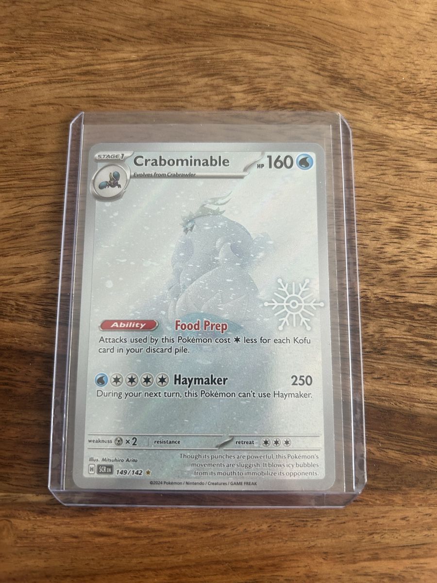 Pokémon Carte collezionabili: Crabominable 149/142 engl.  – Nuovo (secondo la descrizione) da Zürich venduto da JN-MZ67676767