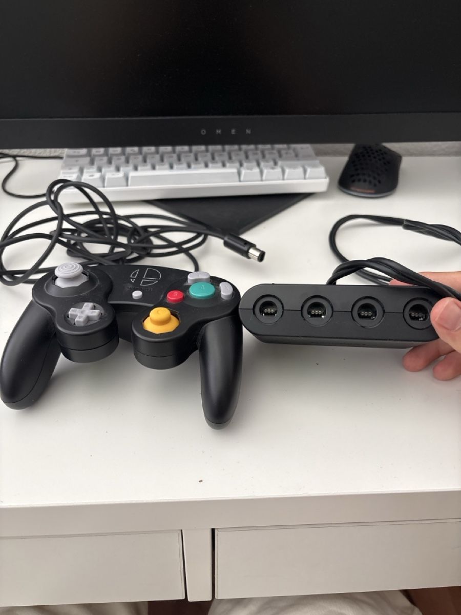 Nintendo Console: Nintendo GameCube Controller Smash Edition mit Adapter – Usato da Oberglatt ZH venduto da Emanuel1989ghg 1