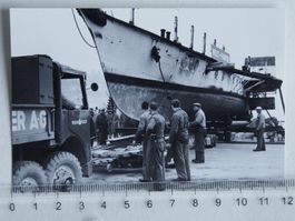 Fotografie Luzern Dampfer RIGI Transport Verkehrshaus 1958