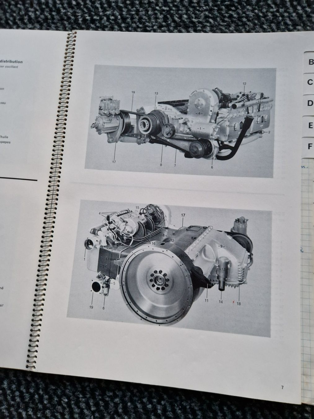 FBW Autocarri: Original Ersatzteilliste FBW EDU Motor, LKW, Oldtimer – Usato da Dürnten venduto da Bachtel84 4