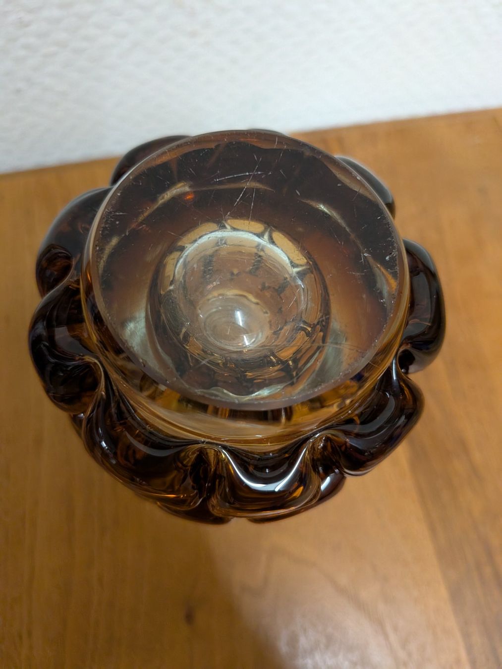 Vasen & Gefässe: Schwere Vase Glasvase – Gebraucht aus Emmen von Brockofsky 3